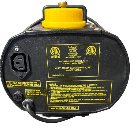 Life F/X Fogmaster Model 1741 Fog Machine Halloween Special Effects - Picture 2 of 4